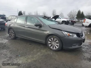 2015 Honda Accord Sedan EX-L with VIN 1HGCR3F81FA013359, listed as a Copart auction lot 46190325 with 134,984 mi miles and Salvage Title. Bid and sale history available at carsss.com. Image 4.