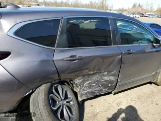 2022 Honda CR-V EX-L with VIN 7FARW2H86NE055416, listed as a Copart auction lot 47602855 with 17,098 mi miles and Salvage Title. Bid and sale history available at carsss.com. Image 10.