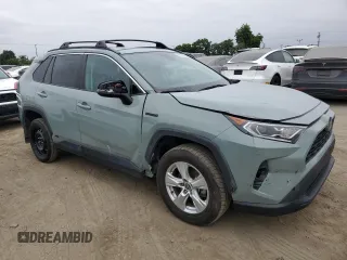 2021 Toyota RAV4 Hybrid XLE with VIN 2T3RWRFV8MW116853, listed as a Copart auction lot 65974935 with 89,319 mi miles and Salvage title. Bid and sale history available at DreamBid. Image 4.