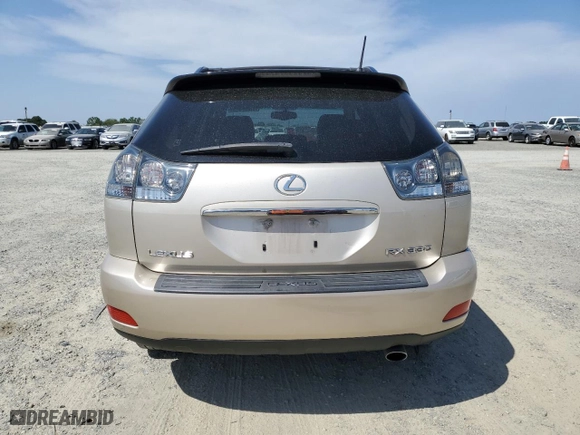 2004 Lexus RX 330 with VIN JTJGA31U240039089, listed as a Copart auction lot 53696515 with 176,258 mi miles and Salvage Title. Bid and sale history available at carsss.com. Image 6.