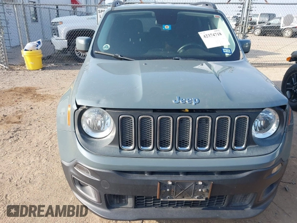 2017 Jeep Renegade Latitude with VIN ZACCJABB3HPE72746, listed as a IAAI auction lot 42374718 with 92,272 mi miles and . Bid and sale history available at DreamBid. Image 6.