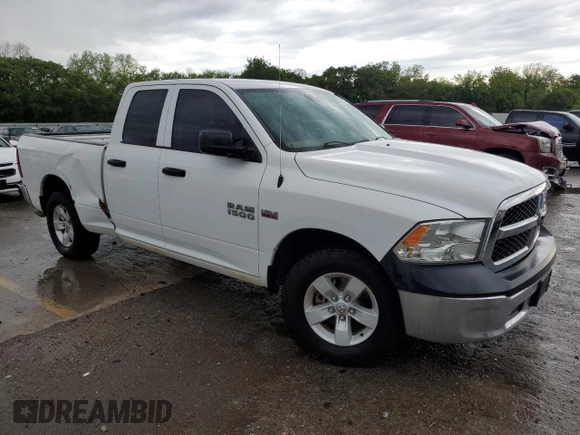 2017 Ram 1500 Tradesman with VIN 1C6RR6FTXHS574212, listed as a Copart auction lot 54614135 with 113,789 mi miles and Clean title. Bid and sale history available at DreamBid. Image 4.