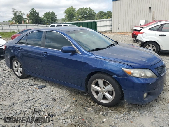 2011 Toyota Camry LE with VIN 4T1BF3EK5BU707007, listed as a Copart auction lot 62890455 with 261,332 mi miles and Salvage title. Bid and sale history available at DreamBid. Image 4.
