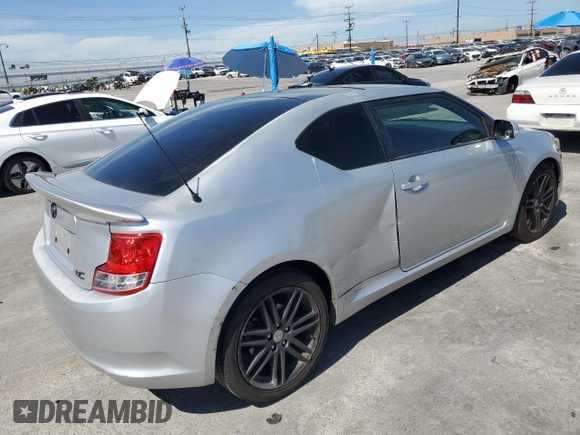 2012 Scion tC with VIN JTKJF5C74C3041767, listed as a Copart auction lot 52808475 with 158,752 mi miles and Salvage Title. Bid and sale history available at carsss.com. Image 3.