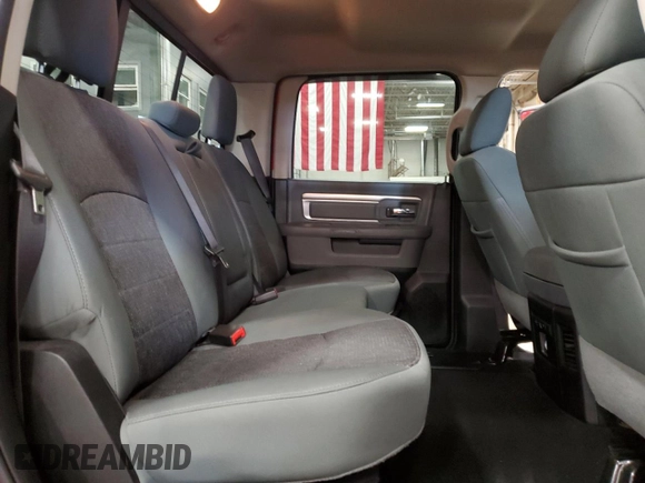 2018 Ram 1500 Big Horn with VIN 1C6RR7LG3JS263417, listed as a Copart auction lot 71184004 with 175,736 mi miles and Salvage Title. Bid and sale history available at carsss.com. Image 10.