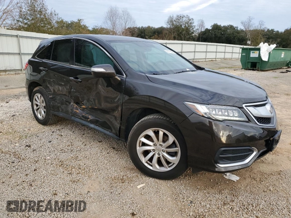 2016 Acura RDX with VIN 5J8TB3H33GL013455, listed as a Copart auction lot 87715495 with 50,555 mi miles and Non Repairable. Bid and sale history available at carsss.com. Image 4.