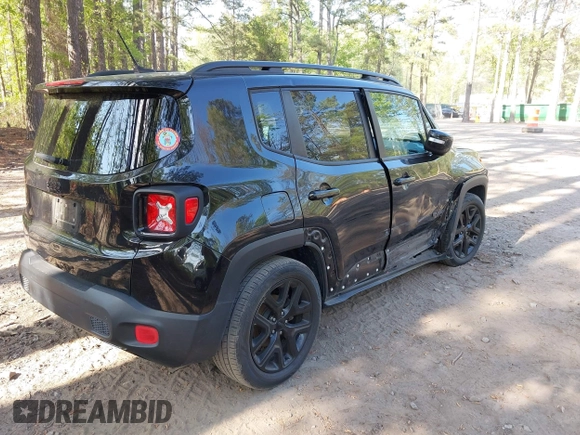 2017 Jeep Renegade Altitude with VIN ZACCJABBXHPG38552, listed as a IAAI auction lot 42061604 with 109,268 mi miles and . Bid and sale history available at DreamBid. Image 4.
