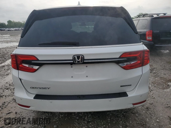2023 Honda Odyssey Touring с VIN 5FNRL6H82PB004008, выставлен на аукционе Copart как лот 55772415 с пробегом 36 936 миль миль и Списание • Salvage title. История ставок и продаж доступна на DreamBid. Изображение 6.