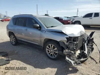 2016 Jeep Compass Sport SE z VIN 1C4NJCBA4GD711214, wystawiony jako Copart lot #49621615 z przebiegiem 105 498 mil mil oraz Szkoda całkowita • Salvage title. Historia ofert i sprzedaży dostępna na DreamBid. Obrazek 4.