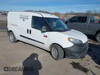 2020 Ram ProMaster City Cargo Van Tradesman with VIN ZFBHRFAB1L6P50491, listed as a IAAI auction lot 41687203 with 48,130 mi miles. Bid and sale history available at carsss.com. Image 1.
