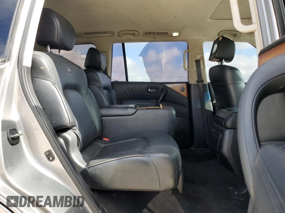 2012 Infiniti QX56 7-passenger with VIN JN8AZ2NF6C9516659, listed as a Copart auction lot 69617814 with 275,756 mi miles and Clean Title. Bid and sale history available at carsss.com. Image 11.