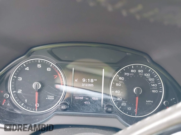 2015 Audi Q5 Premium Plus with VIN WA1DGAFPXFA043040, listed as a IAAI auction lot 41773280 with 103,168 mi miles. Bid and sale history available at carsss.com. Image 7.