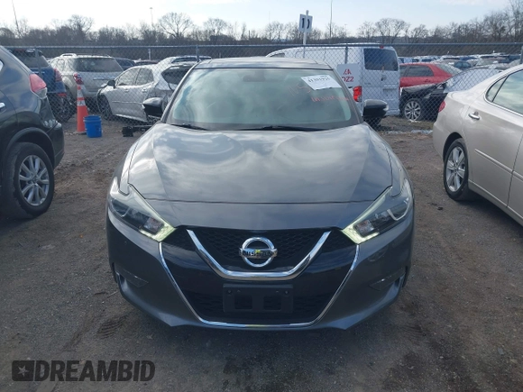2018 Nissan Maxima SV with VIN 1N4AA6APXJC403697, listed as a IAAI auction lot 41391925 with 81,540 mi miles. Bid and sale history available at carsss.com. Image 12.