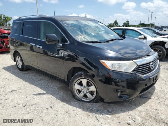 2016 Nissan Quest SV with VIN JN8AE2KP7G9156185, listed as a Copart auction lot 65532073 with 61,603 mi miles. Bid and sale history available at carsss.com. Image 4.