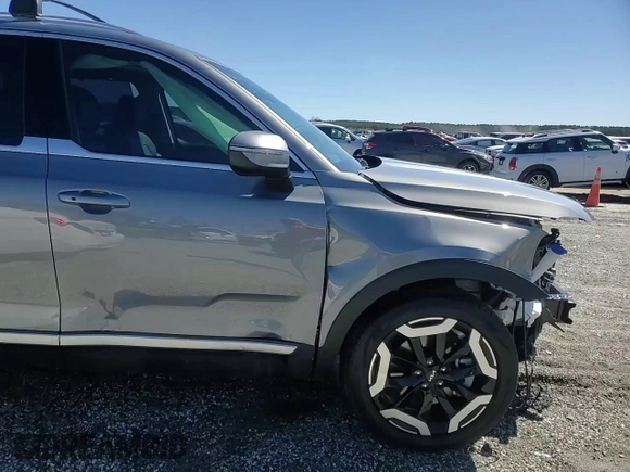 2025 Kia Telluride EX with VIN 5XYP34GC1SG575766, listed as a Copart auction lot 47440575 with 2,978 mi miles and Salvage Title. Bid and sale history available at DreamBid. Image 15.