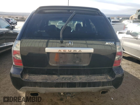 2004 Acura MDX Touring Pkg with VIN 2HNYD18654H514301, listed as a Copart auction lot 48808425 with 202,422 mi miles and Salvage Title. Bid and sale history available at carsss.com. Image 6.