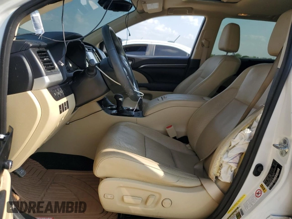 2016 Toyota Highlander Hybrid Limited with VIN 5TDDCRFH2GS017092, listed as a Copart auction lot 66069124 with 93,378 mi miles and Salvage Title. Bid and sale history available at carsss.com. Image 7.