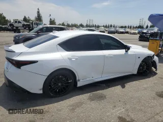 2024 Lexus IS with VIN JTHAP1D29R5006055, listed as a Copart auction lot 66456854 with 1,341 mi miles and Salvage Title. Bid and sale history available at carsss.com. Image 3.