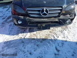 2001 Mercedes-Benz M-Class AMG with VIN 4JGAB74E71A255572, listed as a IAAI auction lot 41415938 with 78,185 mi miles. Bid and sale history available at carsss.com. Image 6.