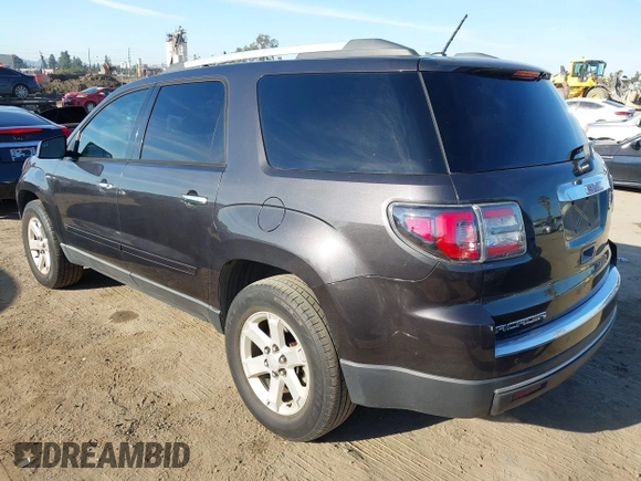2014 GMC Acadia SLE with VIN 1GKKRNED0EJ359443, listed as a IAAI auction lot 41881129 with 100,998 mi miles and . Bid and sale history available at carsss.com. Image 3.