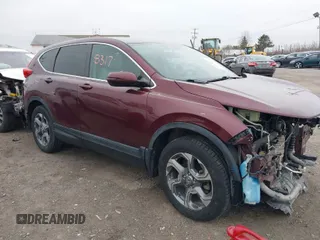 2017 Honda CR-V EX-L with VIN 2HKRW2H82HH655660, listed as a IAAI auction lot 41838317 with 69,322 mi miles. Bid and sale history available at carsss.com. Image 1.