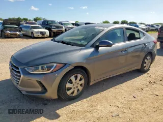2017 Hyundai Elantra SE with VIN KMHD74LF9HU081441, listed as a Copart auction lot 61372385 with 141,121 mi miles and Salvage title. Bid and sale history available at DreamBid. Image 1.