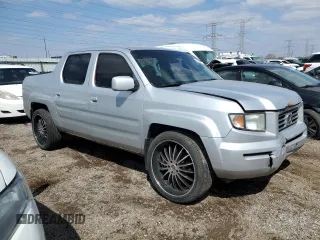 2006 Honda Ridgeline RTS with VIN 2HJYK16406H511883, listed as a Copart auction lot 52598695 with 190,162 mi miles and Salvage Title. Bid and sale history available at carsss.com. Image 4.