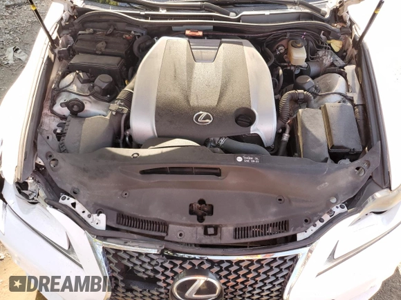 2014 Lexus IS 350 with VIN JTHBE1D24E5006484, listed as a Copart auction lot 60309865 with 160,345 mi miles and Salvage title. Bid and sale history available at DreamBid. Image 11.