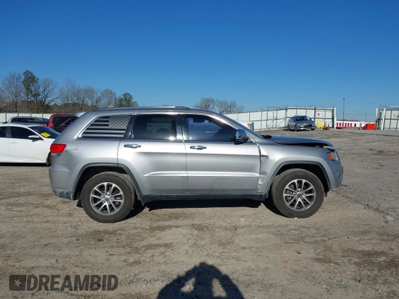 2014 Jeep Grand Cherokee Limited with VIN 1C4RJEBG2EC265620, listed as a IAAI auction lot 41344179 with 188,412 mi miles. Bid and sale history available at carsss.com. Image 14.