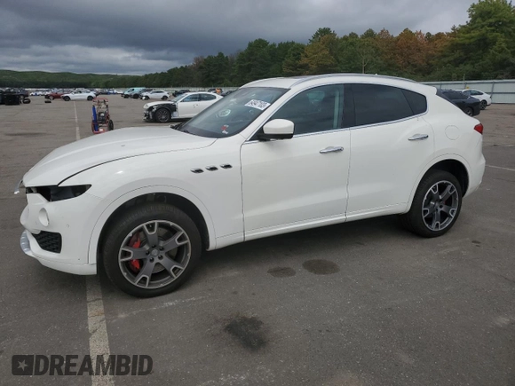 2017 Maserati Levante S with VIN ZN661YUL7HX225799, listed as a Copart auction lot 64947103 with 35,938 mi miles. Bid and sale history available at carsss.com. Image 1.
