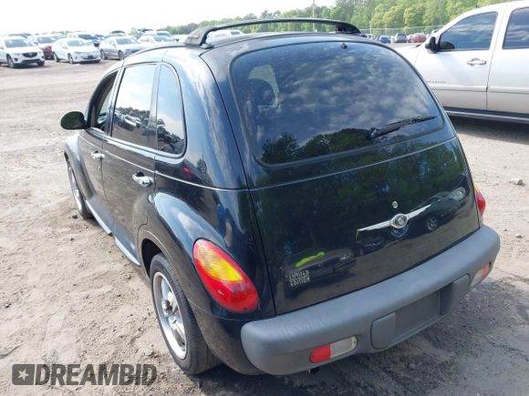 2001 Chrysler PT Cruiser with VIN 3C8FY4BBX1T275161, listed as a IAAI auction lot 42043960 with 113,782 mi miles. Bid and sale history available at carsss.com. Image 3.