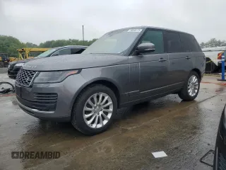 2018 Land Rover Range Rover HSE z VIN SALGS2RK8JA503305, wystawiony jako Copart lot #59299175 z przebiegiem 59 332 mil mil oraz Czysty tytuł • Clean title. Historia ofert i sprzedaży dostępna na DreamBid. Obrazek 1.
