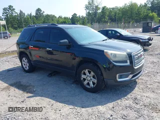 2014 GMC Acadia SLE with VIN 1GKKRNED7EJ105924, listed as a IAAI auction lot 42577105 with 184,529 mi miles and . Bid and sale history available at DreamBid. Image 1.