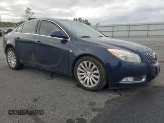 2011 Buick Regal CXL RL1 with VIN 2G4GN5EC4B9202053, listed as a Copart auction lot 72924734 with 72,671 mi miles and Clean Title. Bid and sale history available at carsss.com. Image 4.