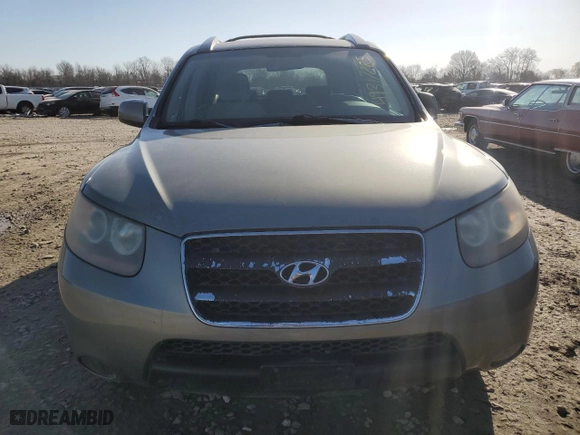 2007 Hyundai Santa Fe GLS with VIN 5NMSG13D37H099321, listed as a Copart auction lot 49317285 with 241,115 mi miles and Salvage Title. Bid and sale history available at carsss.com. Image 5.