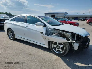 2012 Hyundai Sonata Hybrid with VIN KMHEC4A47CA055139, listed as a Copart auction lot 60082025 with 221,911 mi miles and Salvage title. Bid and sale history available at DreamBid. Image 4.