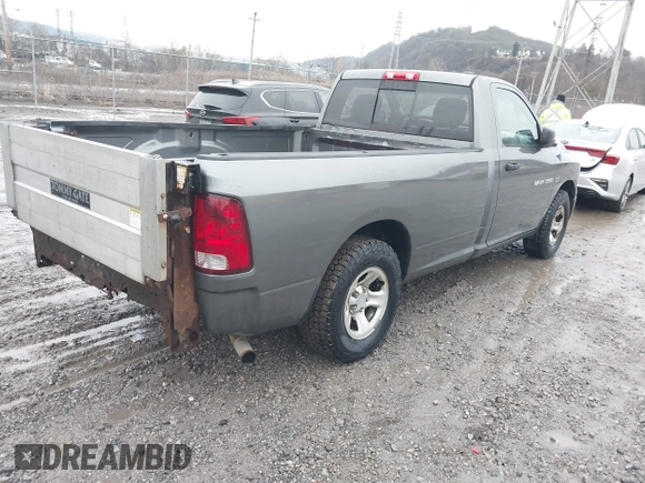 2012 Ram 1500 with VIN 3C6JD6DT5CG223903, listed as a IAAI auction lot 41641784 with 205,123 mi miles and . Bid and sale history available at DreamBid. Image 4.
