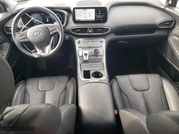 2021 Hyundai Santa Fe Hybrid Limited with VIN KM8S5DA18MU003411, listed as a Copart auction lot 47391445 with 11,033 mi miles and Salvage Title. Bid and sale history available at carsss.com. Image 8.