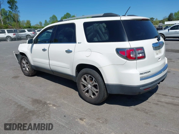 2014 GMC Acadia SLT z VIN 1GKKRRKD4EJ374149, wystawiony jako IAAI lot #41998400 z przebiegiem 193 462 mil mil oraz . Historia ofert i sprzedaży dostępna na DreamBid. Obrazek 3.