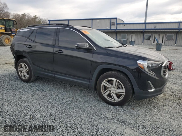 2018 GMC Terrain SLE with VIN 3GKALTEXXJL162942, listed as a Copart auction lot 46314505 with 79,781 mi miles and Salvage Title. Bid and sale history available at carsss.com. Image 4.