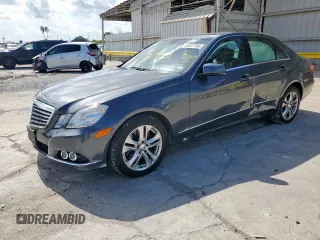 2010 Mercedes-Benz E 350 Luxury with VIN WDDHF5GB9AA036616, listed as a Copart auction lot 63037395 with 38,735 mi miles and Salvage title. Bid and sale history available at DreamBid. Image 1.