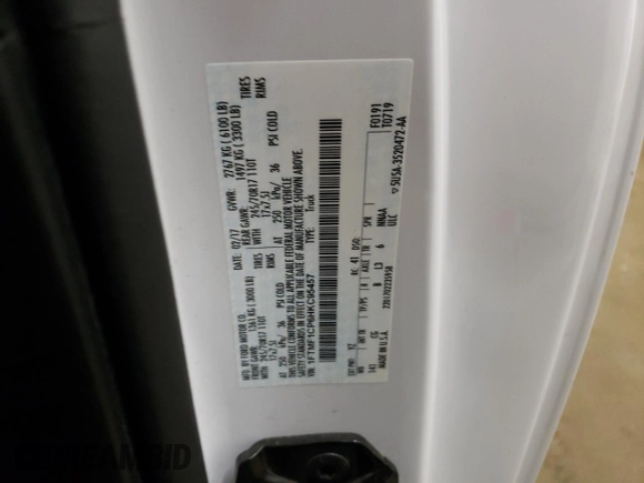 2017 Ford F-150 XL z VIN 1FTMF1CP6HKC95457, wystawiony jako Copart lot #68996204 z przebiegiem 148 080 mil mil oraz Szkoda całkowita • Salvage title. Historia ofert i sprzedaży dostępna na DreamBid. Obrazek 14.