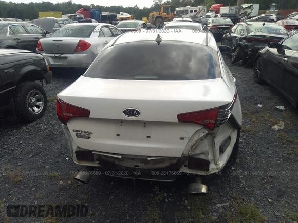 2011 Kia Optima EX with VIN KNAGN4A65B5143331, listed as a IAAI auction lot 28176669 with 162,919 mi miles and . Bid and sale history available at carsss.com. Image 6.