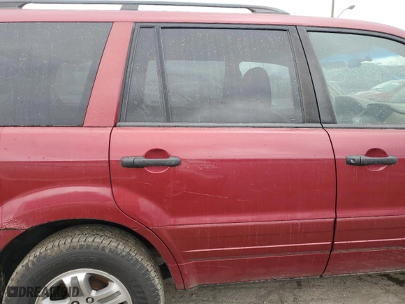 2005 Honda Pilot EX-L with NAVI with VIN 2HKYF18785H568676, listed as a Copart auction lot 49453425 with 0 mi miles and Salvage Title. Bid and sale history available at carsss.com. Image 10.