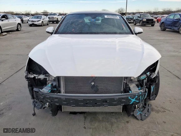 2024 Audi A5 Sportback S line Premium with VIN WAUDACF55RA081956, listed as a Copart auction lot 45526665 with 8,015 mi miles and Salvage Title. Bid and sale history available at carsss.com. Image 5.