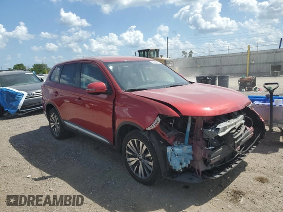 2019 Mitsubishi Outlander ES with VIN JA4AZ3A37KZ049645, listed as a Copart auction lot 63294975 with 65,169 mi miles and Salvage title. Bid and sale history available at DreamBid. Image 4.