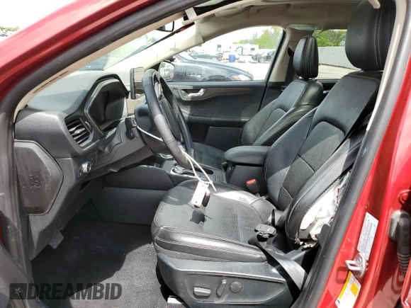 2020 Ford Escape Titanium Hybrid with VIN 1FMCU9DZXLUC29745, listed as a Copart auction lot 53902755 with 71,280 mi miles and Salvage title. Bid and sale history available at DreamBid. Image 7.