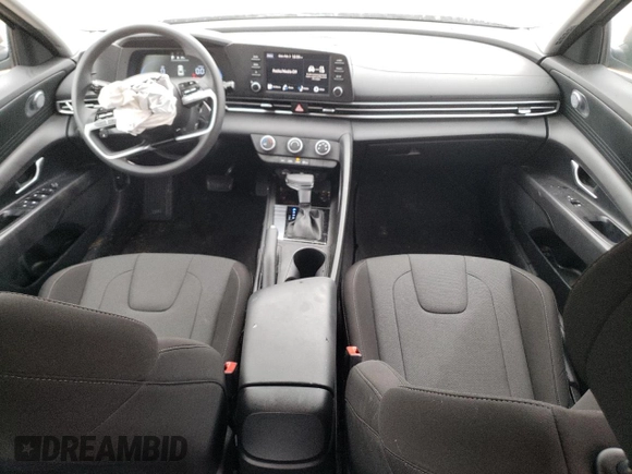 2024 Hyundai Elantra SE with VIN KMHLL4DG0RU747876, listed as a Copart auction lot 88356935 with 11,420 mi miles and Salvage Title. Bid and sale history available at DreamBid. Image 8.