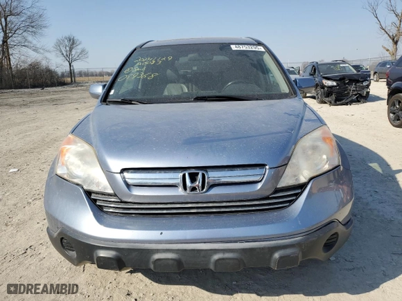 2007 Honda CR-V EX-L with VIN JHLRE387X7C059368, listed as a Copart auction lot 48753295 with 105,513 mi miles and Clean Title. Bid and sale history available at carsss.com. Image 5.