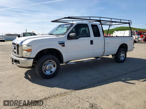 2008 Ford Super Duty F-250 SRW XL with VIN 1FTSX21588EB07905, listed as a Copart auction lot 49815005 with 219,567 mi miles and Clean Title. Bid and sale history available at carsss.com. Image 1.